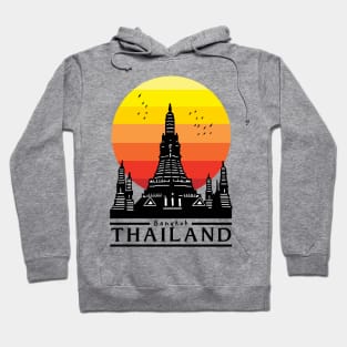 Bangkok Thailand Wat Arun Hoodie